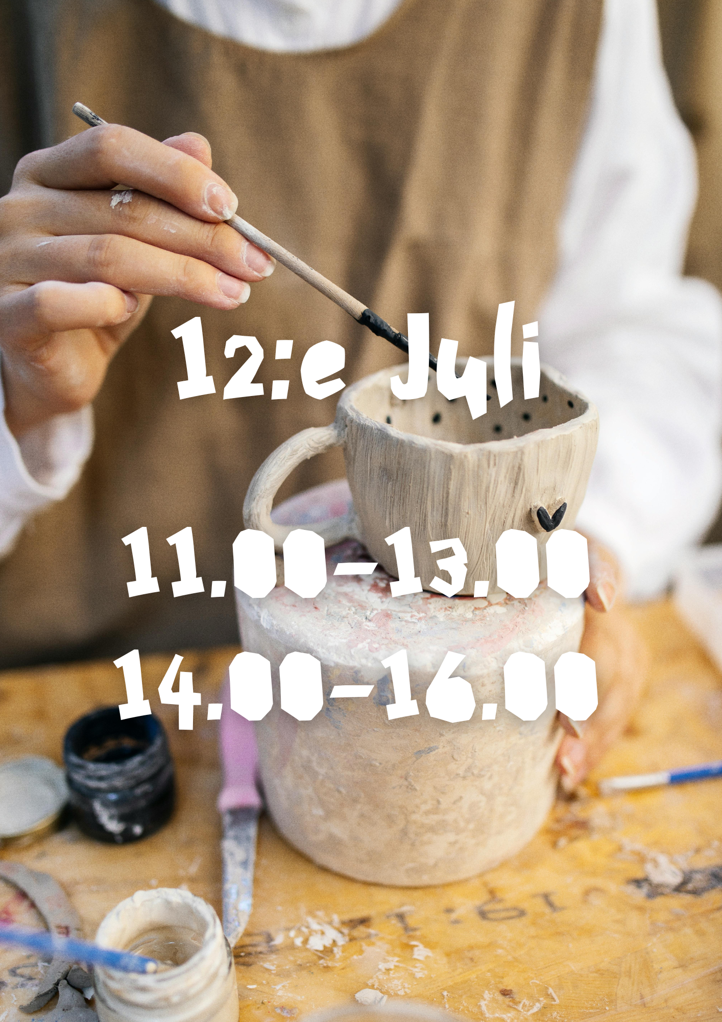 Keramikmålning 12:e Juli