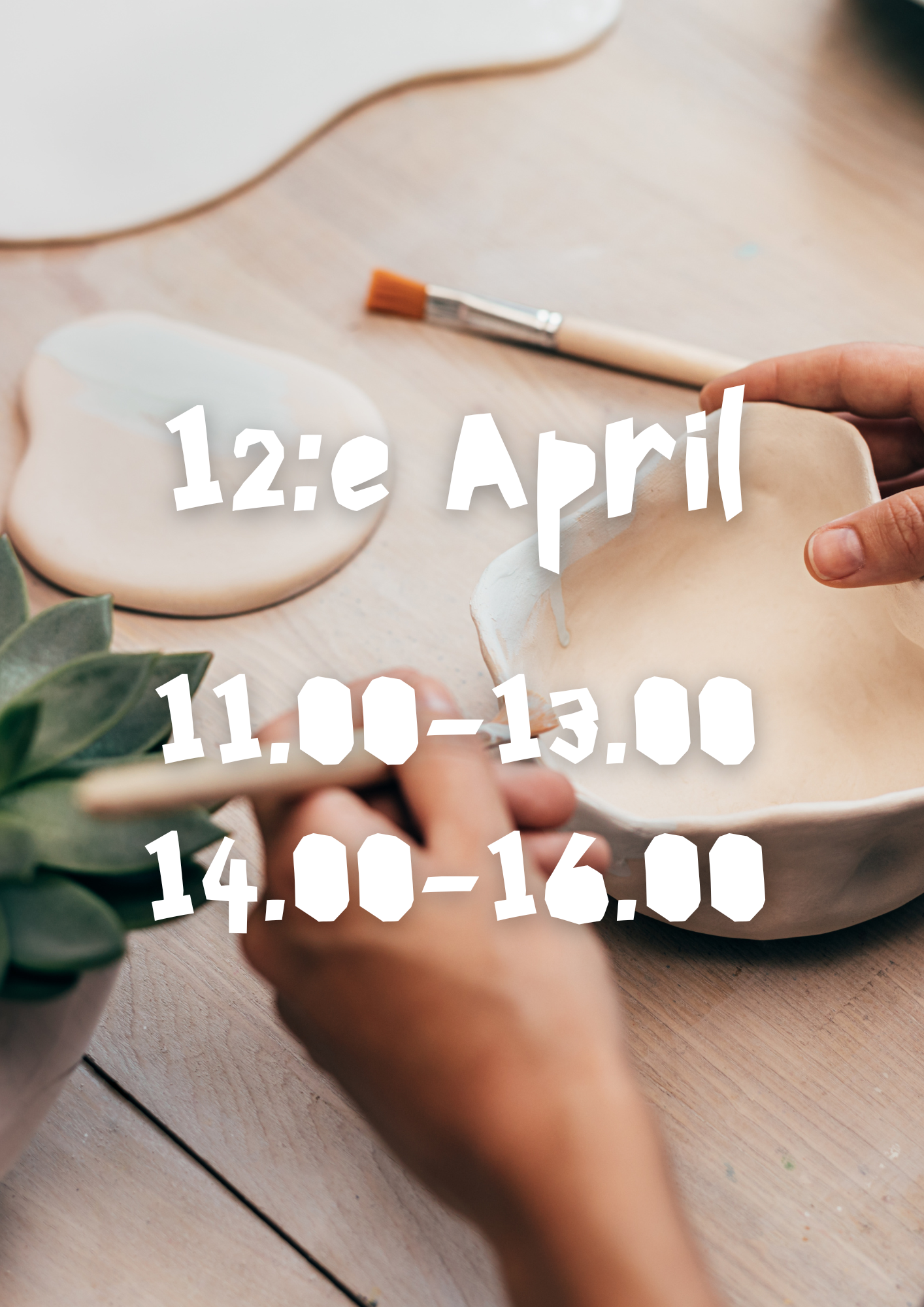 Keramikmålning 12:e April