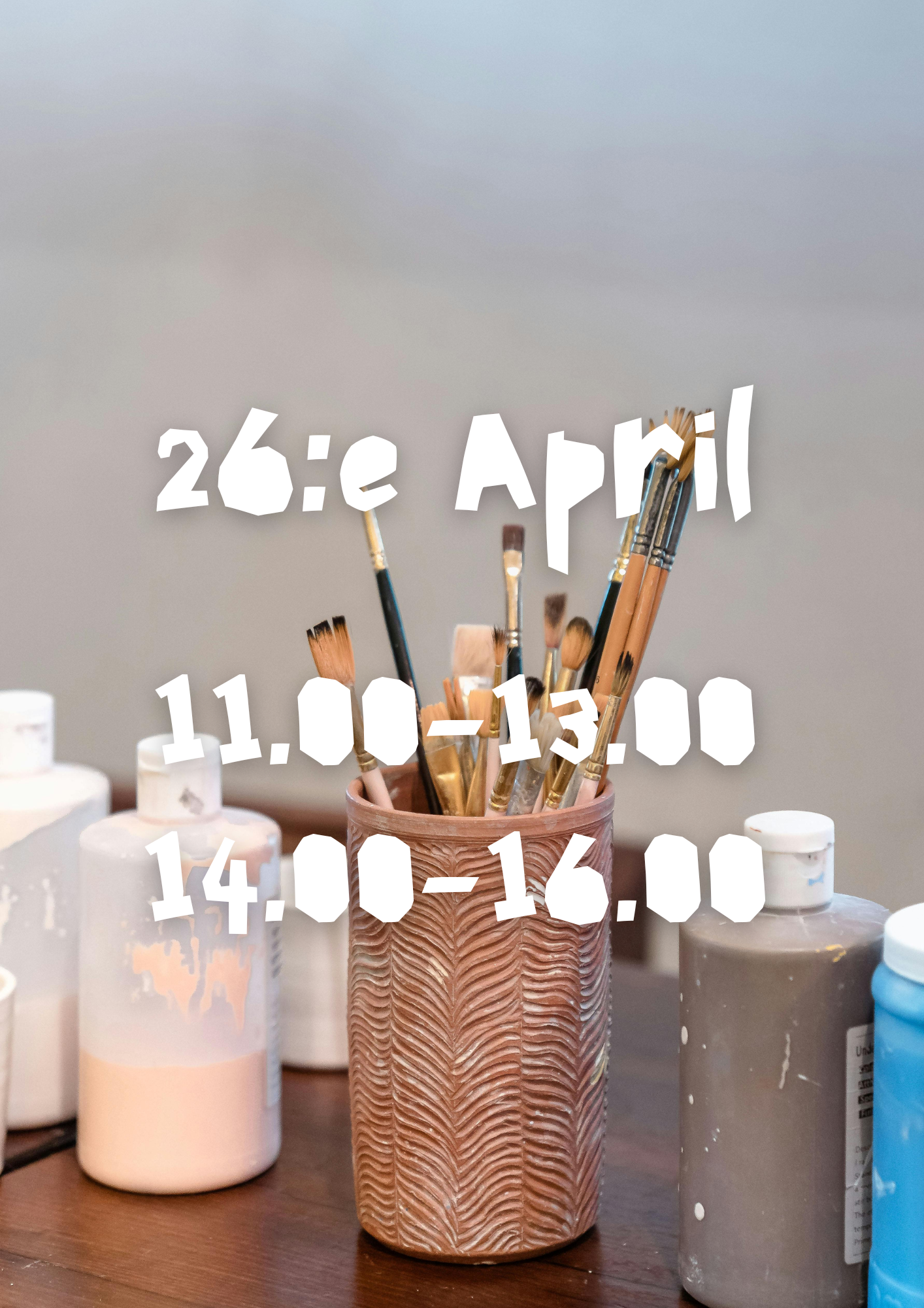 Keramikmålning 26:e April