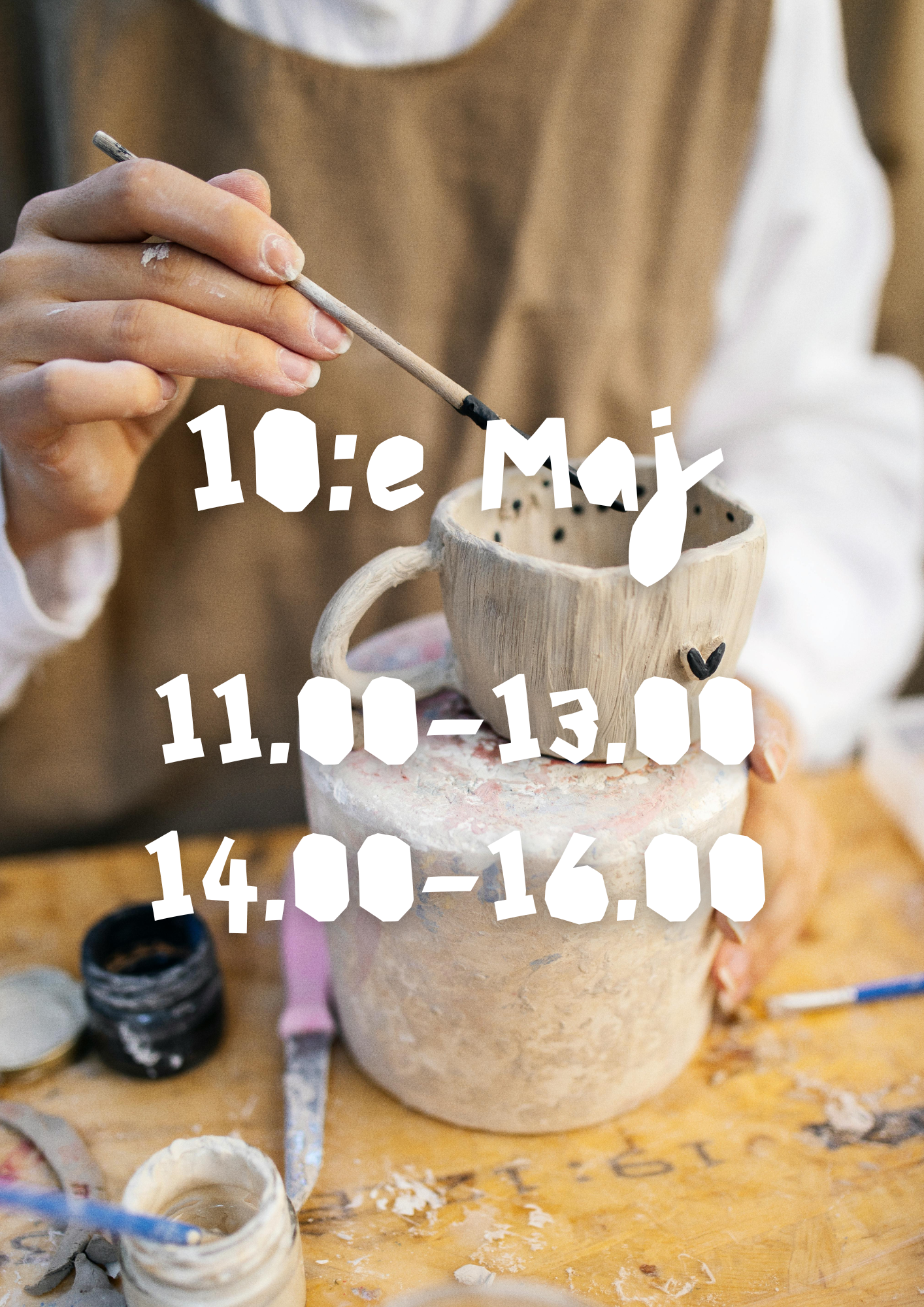 Keramikmålning 10:e Maj