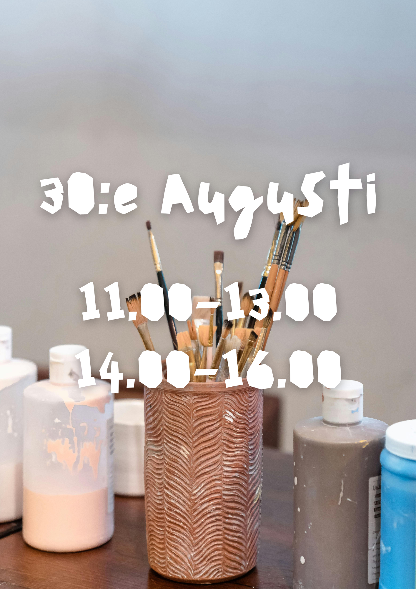 Keramikmålning 30:e Augusti