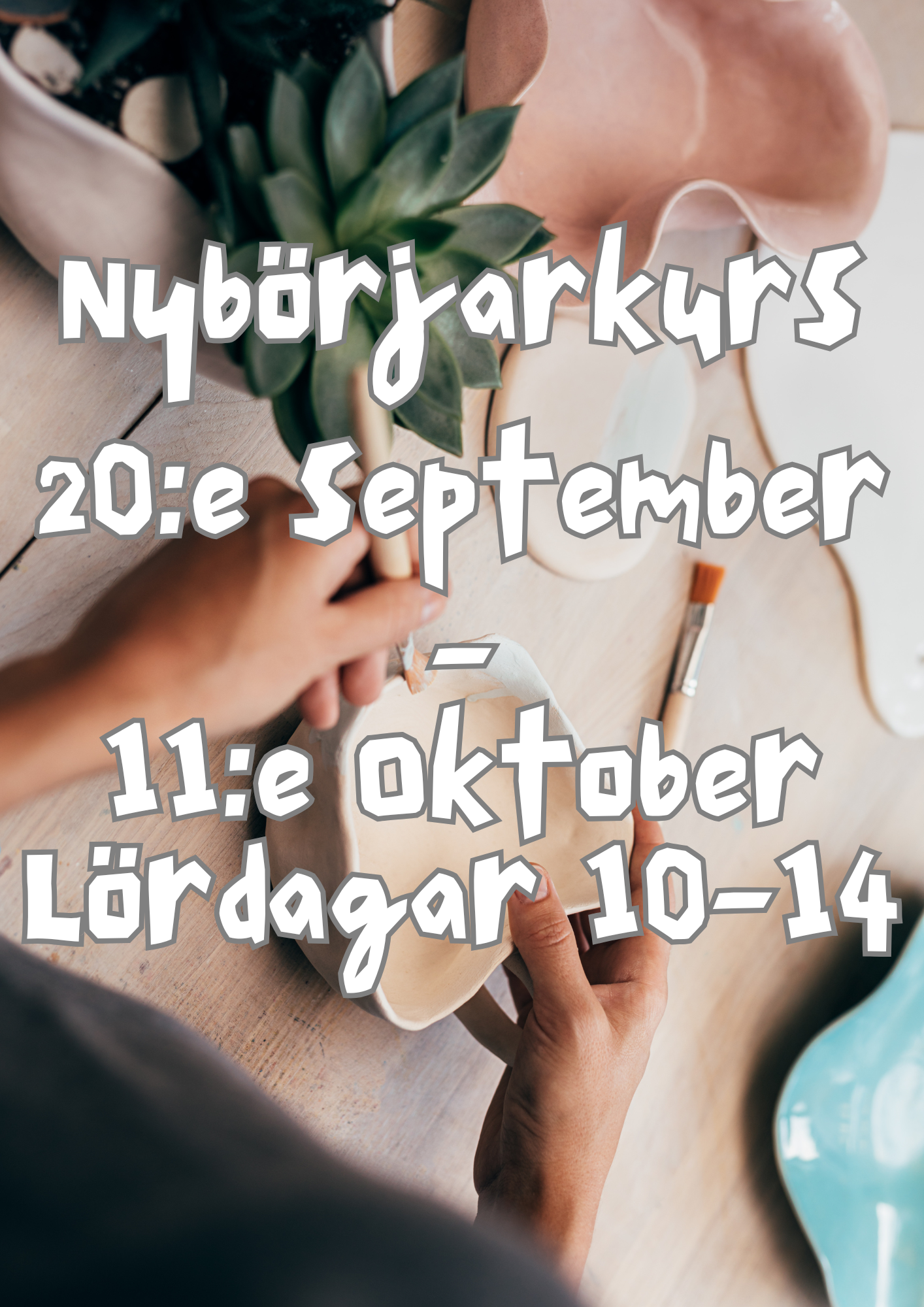 Nybörjarkurs Helg 20/9-11/10