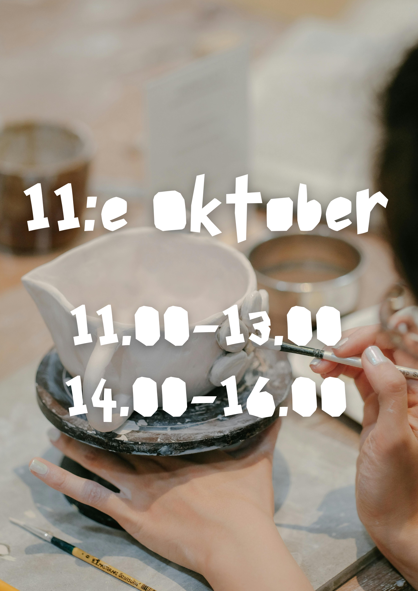 Keramikmålning 11:e Oktober