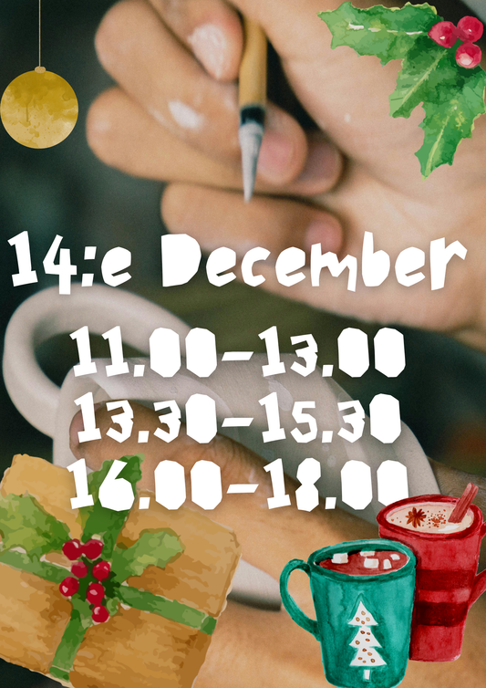 Keramikmålning 14/12