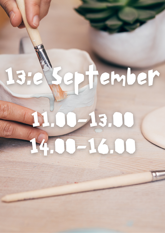 Keramikmålning 13:e September