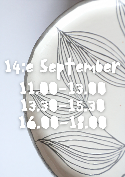 Keramikmålning 14/9
