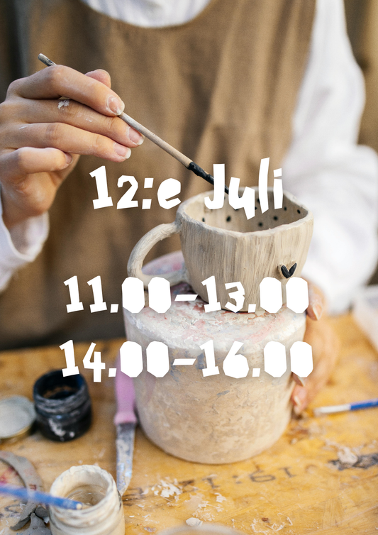 Keramikmålning 12:e Juli