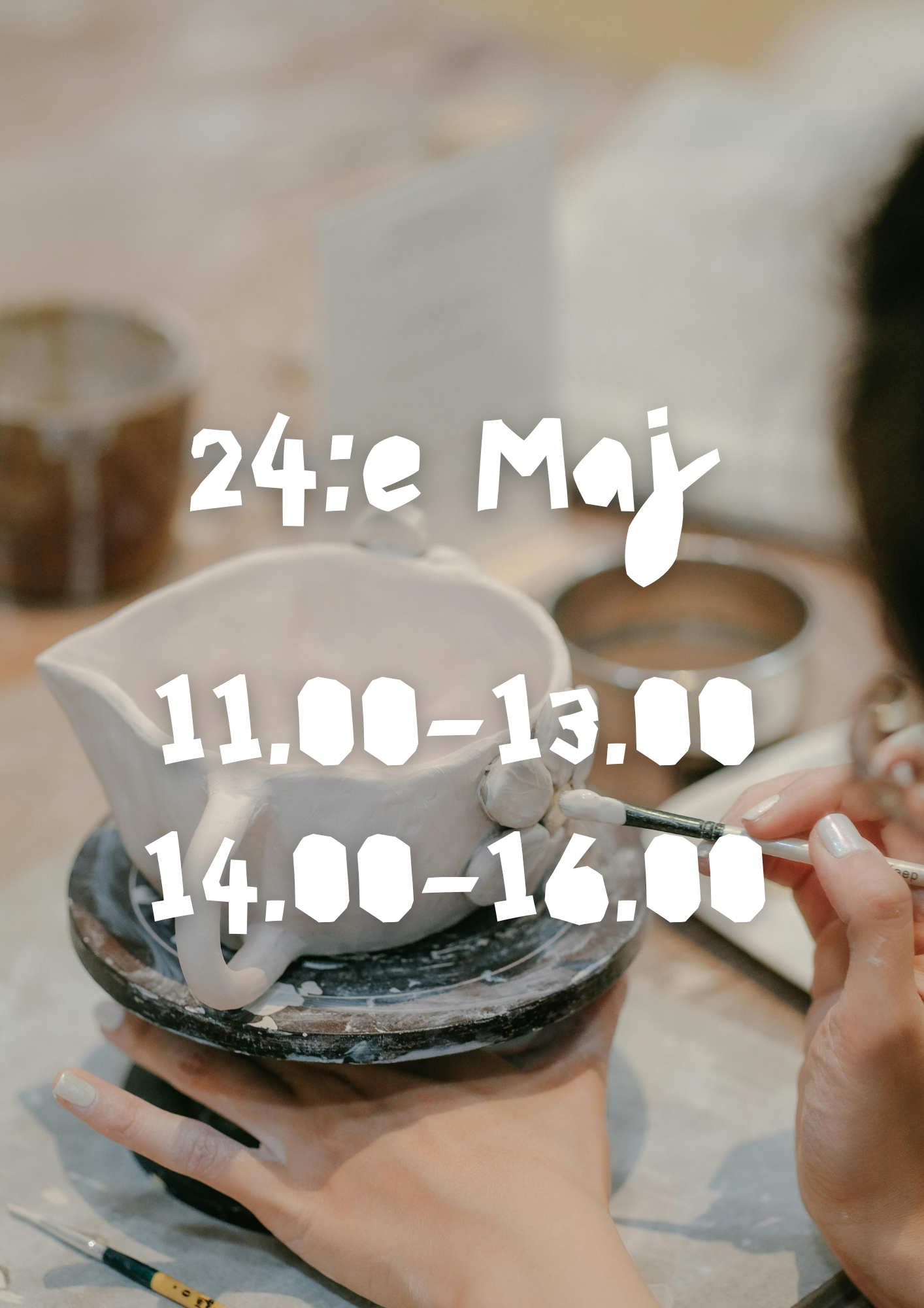 Keramikmålning 24:e Maj