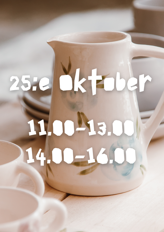 Keramikmålning 25:e Oktober