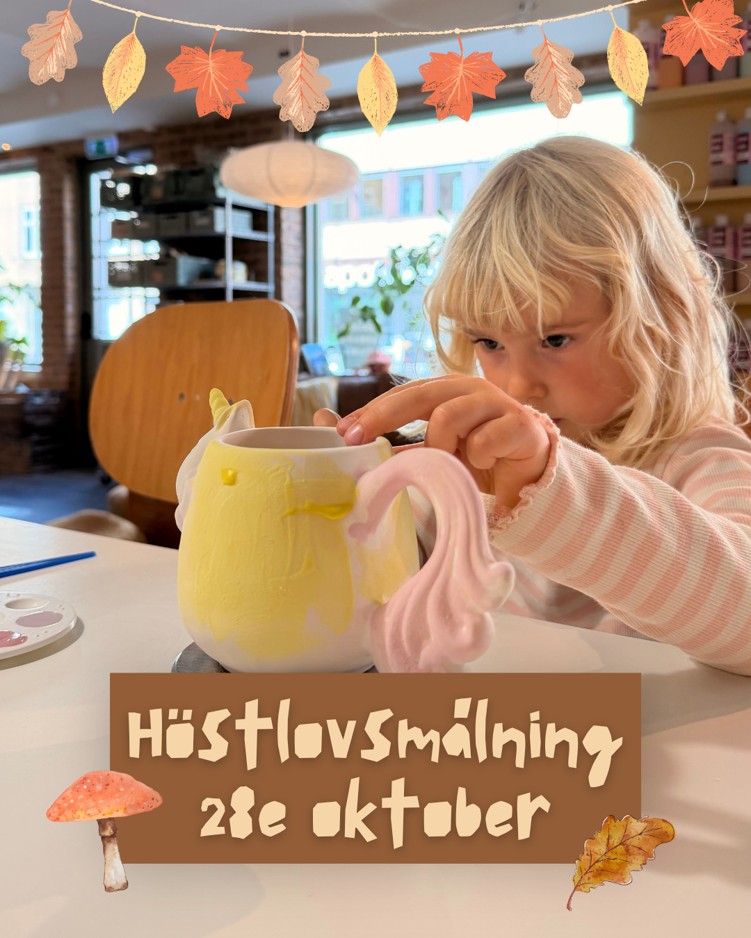 Höstlovsmålning 28:e oktober